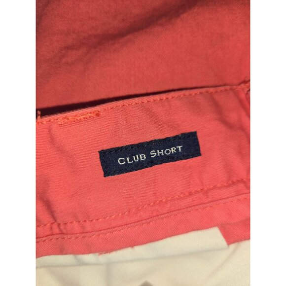 Vineyard Vines Club Short Mens 35 Pink Cotton Summer Shorts - Picture 4 of 7